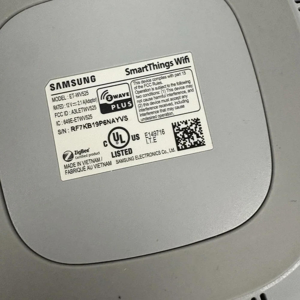 Samsung SmartThings ET-WV525 WiFi Hub Mesh Router (3 Units)